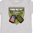 thumbnail image 4 of Inktastic Proud Military Nephew Boys Toddler T-Shirt, 4 of 5