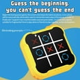 Tic Tac Toe Game, 2025 New 3 in 1 Tic Tac Toe Game, Handheld Mini Mini