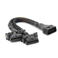 thumbnail image 2 of 2X 2 IN 1 OBD2 Extension Cable OBDII Male to 2 Female Splitter Car Computer Connection Conversion Plug Socket 30CM,2 x OBD2 Extension Cable,Black, 2 of 5