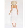 thumbnail image 3 of Vestido de algodon bordado Roman Fashion /Juvenil, 3023 (Blanco) blanco G, 3 of 4