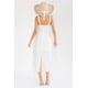 thumbnail image 3 of Vestido de algodon bordado Roman Fashion /Juvenil, 3023 (Blanco) blanco G, 3 of 4