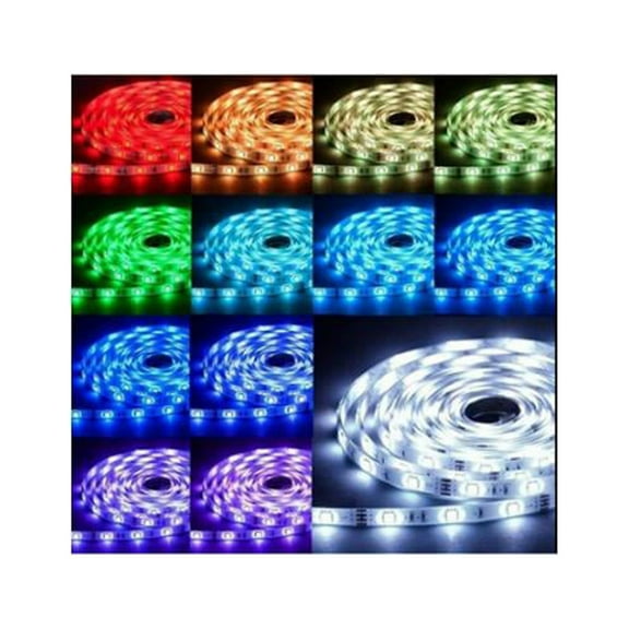 Holiday Wonderland FPCB-3528-USB-RGB LED Strip Light, 16 Colors, 5 Functions, 6.5 Ft. - Quantity 12
