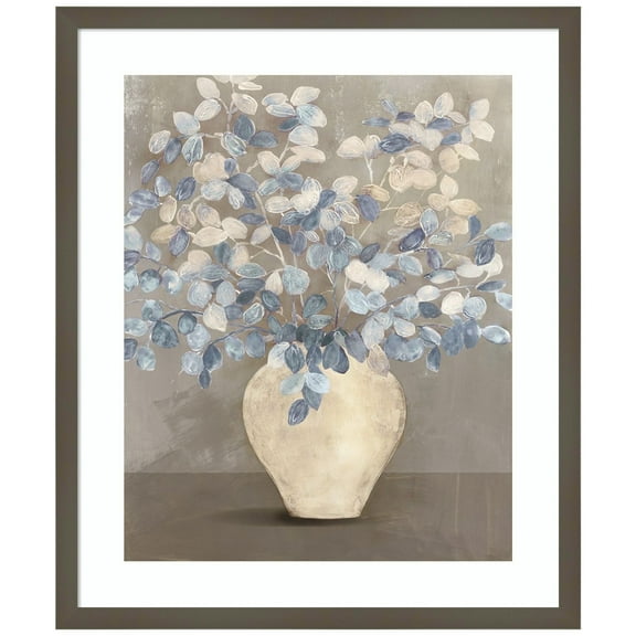 Amanti Art Delicate Fooliage Wood Framed Wall Art Print