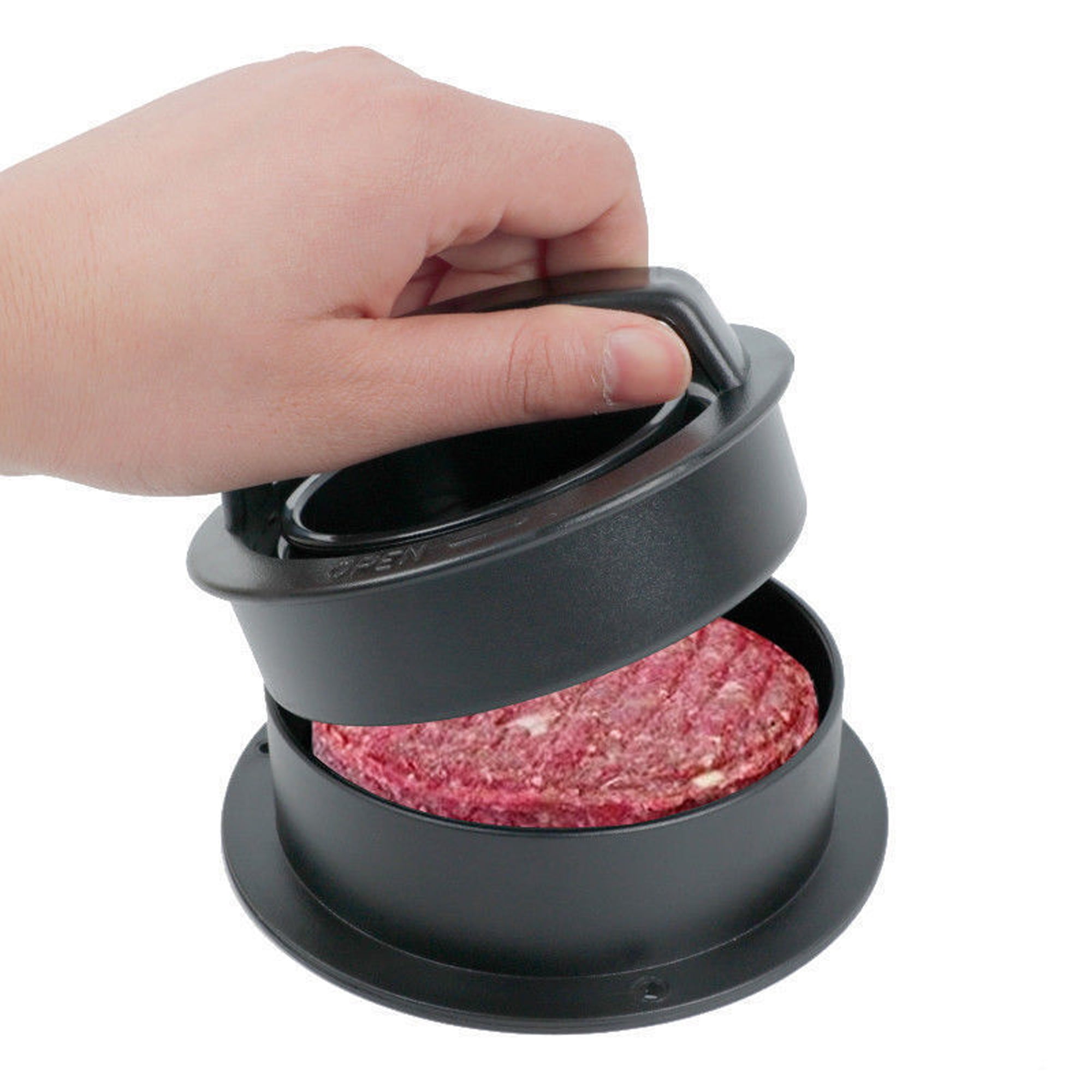 Livingsenburg Stuffed Burger Press Hamburgers Grill BBQ Patty Maker