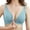 Style 1-Light Blue, variant on Womens Bra Full Cup Breathable Bra Womens Plus Size Sports Bra Red 85B