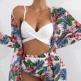 thumbnail image 2 of Viikei Bikini Set Swimwear for Women Summer Plus Size 3 Piece Fashion Printed Push-Up Padded Swimsuits, 2 of 9