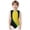 Yellow, variant on Kids Boys Sleeveless Color Block Letter Print Sports Athletic Biketard Gymnastics Leotard Activewear Navy Blue 8
