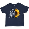 thumbnail image 3 of Inktastic Summer In a World Full of Roses Be a Sunflower Boys or Girls Baby T-Shirt, 3 of 5
