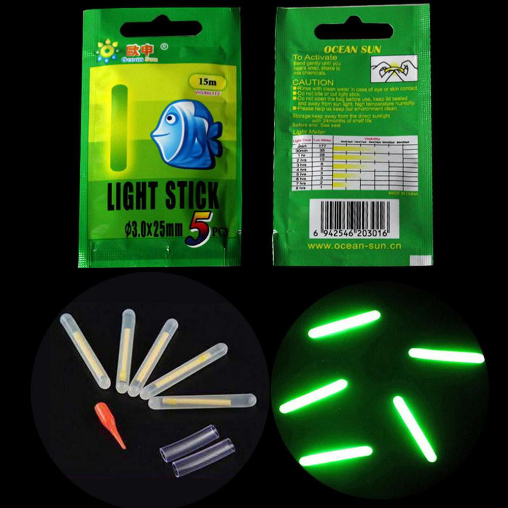 Glow Sticks for Fishing Pole M L XL Fishing Light Stick Green Fluorescent  Sticks Fishing Rod Tip Lights for Night Fishing 100pcs (100 Pcs L  2.7-3.2mm), Attractants -  Canada