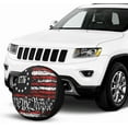 thumbnail image 2 of Vintage America American Flag Spare Tire Cover Weatherproof Wheel Protectors Dust-Proof Sun Protection Wheel Tire Covers Universal Fit for Truck SUV RV Camper Trailer Car Accessories, 2 of 10