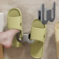 thumbnail image 1 of Xihbxyly Organizador de Zapatillas para Colgar En La Pared, Zapatero Autoadhesivo, Sin Taladros, Construcción de Metal Resistente, Diseño Compacto, Almacenamiento para Baño y Cocina, Fácil Instalació, 1 of 7