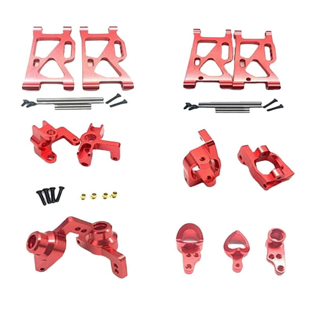 6 Piezas Yotijar 1:14 RC Reempzo Trasero Adaptaciónción Multicolor Rojo
