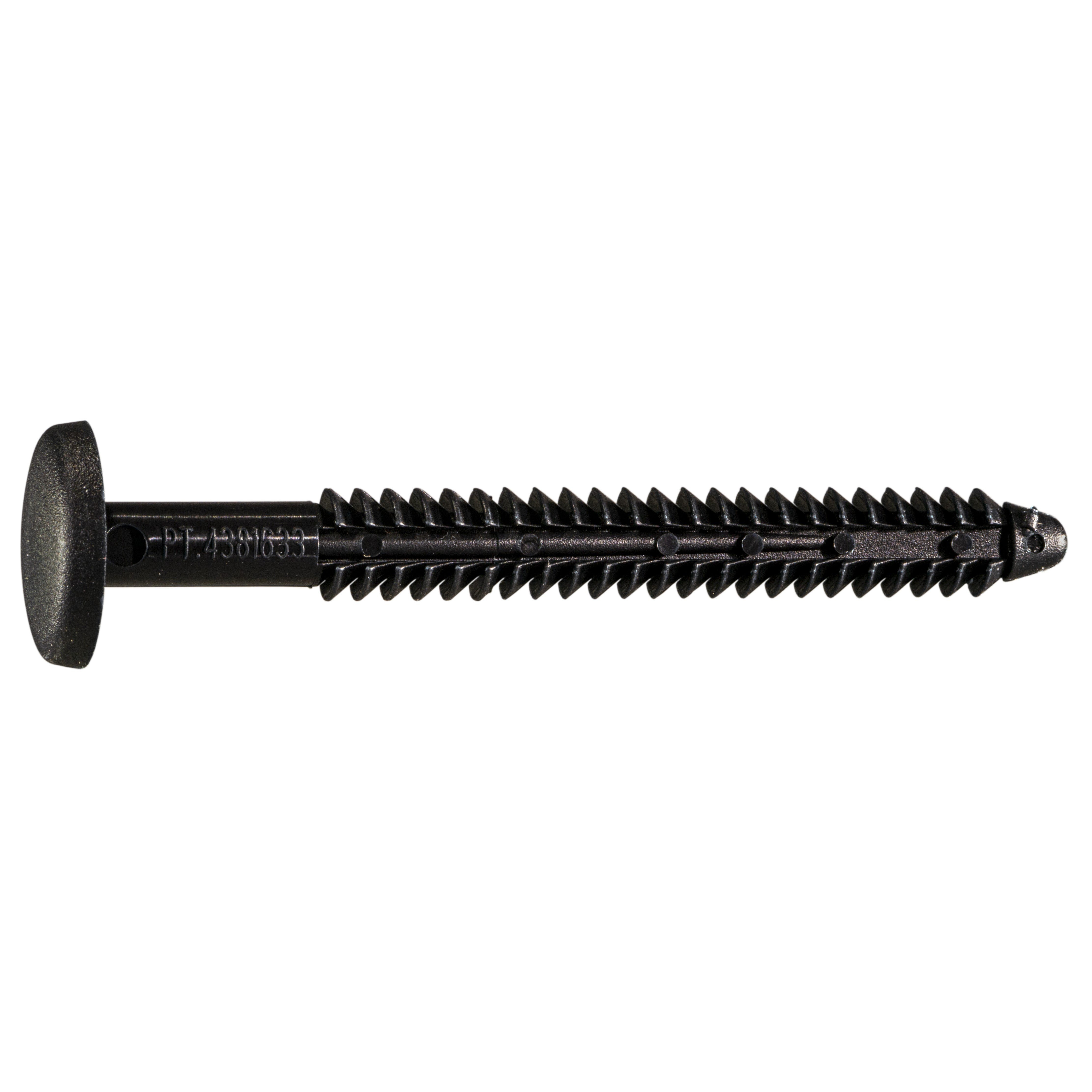 3" Shutter Spike Black