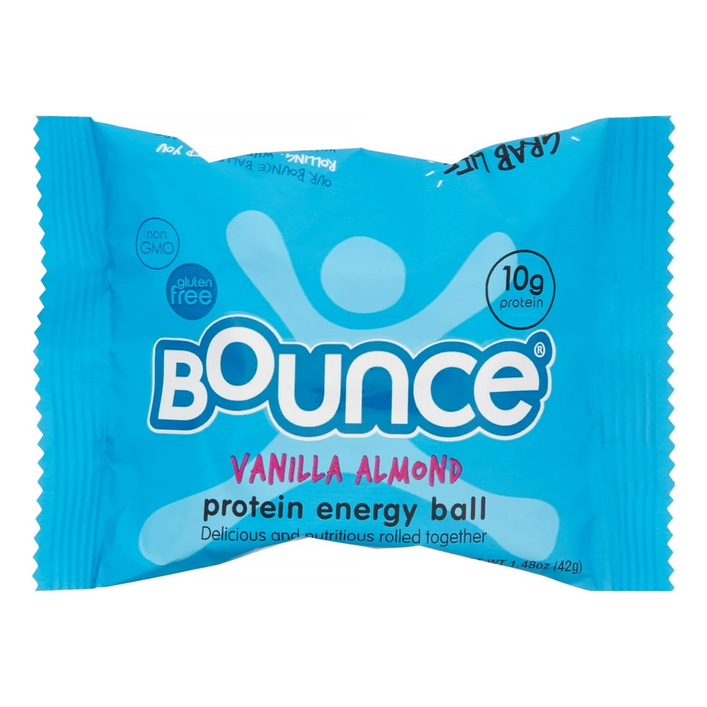 Bounce Protein Energy Ball, Vanilla Almond, 1.48 Oz