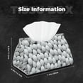 thumbnail image 5 of Picia golf balls Pattern Long Tissue Box Cover,PVC Leather Triangle Holder,Tissue Box Holder with Magnetic Bottom,Facial Paper Organizer Dispenser-7.9"X4.9"X4.5", 5 of 7