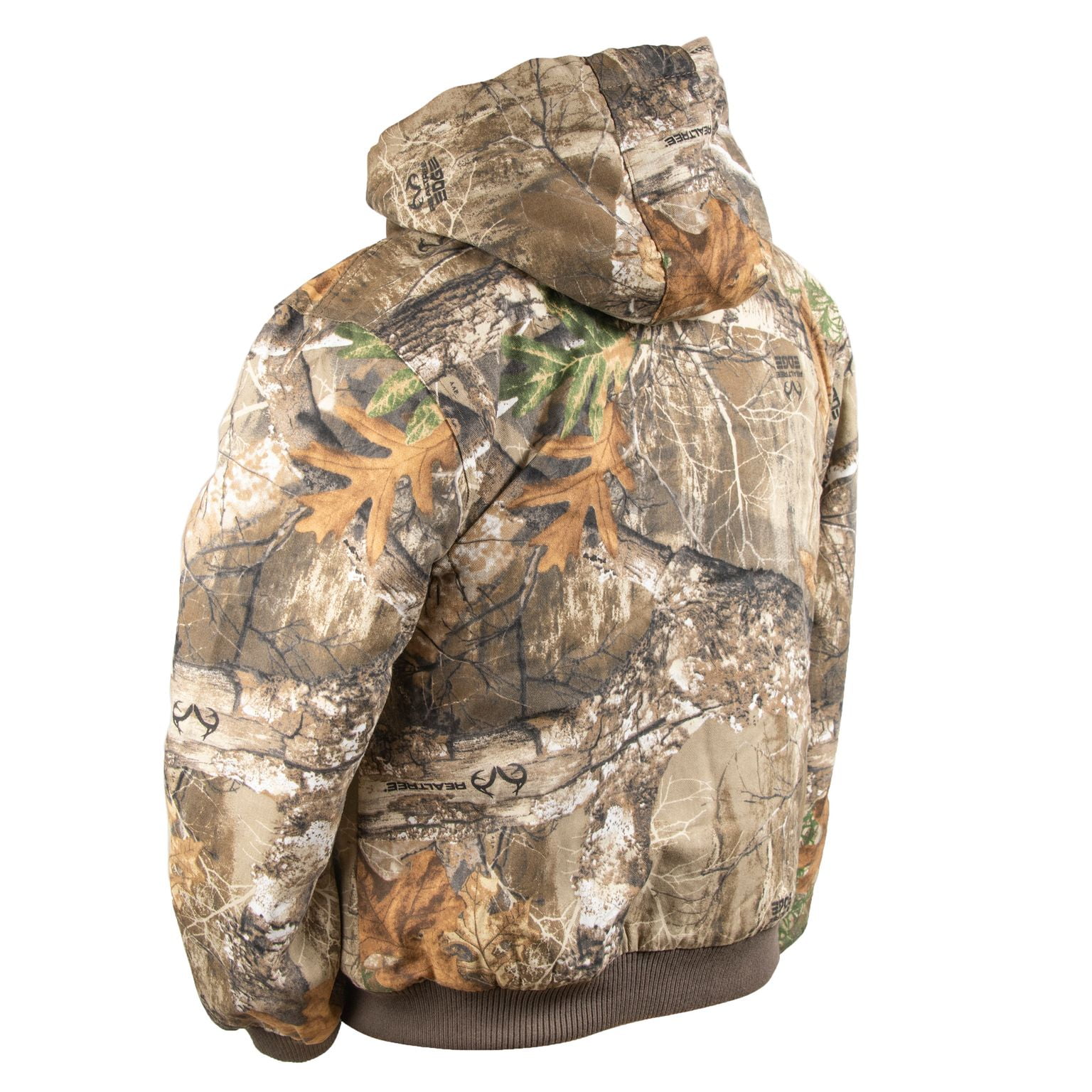 Realtree Edge Youth Insulated Hunting Bomber Jacket, Size M, Unisex