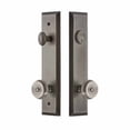 thumbnail image 2 of Grandeur Fifth Avenue Tall Plate Single Cylinder One Piece Knobset with Bouton Knob, 2 of 6