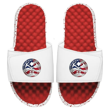 

Youth ISlide Red/White Denver Nuggets Americana Slide Sandals