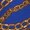 Chain Print - cobalt