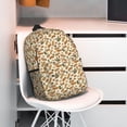 thumbnail image 3 of Easygdp Set With Peanut Mochila Ligera de 15 Pulgadas para Estudiantes, Mochila Cómoda para la Escuela y Viajes, Correas Ajustables, 3 of 6