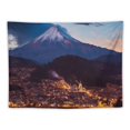 thumbnail image 5 of Creowell Cityscape Night View Tapestry Wall Decor Blanket for Home Dorm Bedroom Living Room Dorm Short Plush 40x30inch, 5 of 6