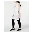 thumbnail image 2 of CALVIN KLEIN Womens White Sleeveless Crew Neck Mini Shift Dress Plus 1X, 2 of 2