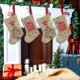 thumbnail image 2 of Calcetin Navideño Personalizado,Botas de Navidad,Botas Navidad Chimenea, Caramelo Regalo Bolsa,Calcetín de Decoración Navideña para Llenar y Colgar, Yute, 14,5 cm x 10 cm (2Piezas), 2 of 5