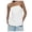 White, variant on HNMKIU Travel Lightweight Tanks Women's Sexy Bandeau Top Unique Design Wrap Chest Crop Shirt For Party Clubwear