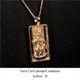 thumbnail image 1 of Collar de tarot de Salomón, moderno collar de estilo punk hip-hop para hombres y mujeres con collar cuadrado de diamantes, 1 of 6