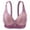 Purple#1, variant on JGTDBPO Wireless Bras For Women Seamless Underwear Gathered Together Bra Middle Aged And Elderly Plus Size Thin Bra Breathable Comfortable Bra Shoulder Strap With Pendant Accessories Bras Everyday Bra