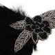 thumbnail image 3 of De Flores Apliques Diadema Fascinator 20s Frente Decoración Macarena Diadema nupcial mujer, 3 of 8
