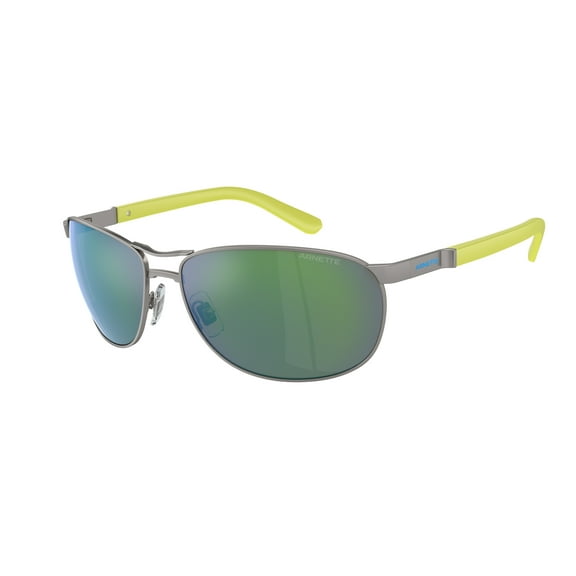 Sunglasses Arnette AN 3090 745/8N Belgrano Matte Gunmetal Green