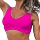 thumbnail image 1 of MKLEKYY Trajes De Baño Mujer Dos Piezas Hottest Women'S Front Bikini Top V Neck Push Up Padded Swimsuit Top Swimsuit, 1 of 6