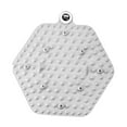 thumbnail image 2 of Almohadilla de de pies, estera de acupresión, estera de baño, estera sensorial, placa para dedos del pie, almohadilla de para oficina, Temporizador gris hexagonal, 2 of 8