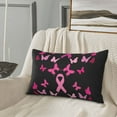 thumbnail image 5 of Balery Breast Cancer Bedding Queen Pillow Cases - Envelope Closure - Soft Brushed Microfiber Fabric - Shrinkage and Fade Resistant Pillow Cases-16"x24", 5 of 6