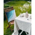 thumbnail image 5 of Waterproof Outdoor Throw Pillows with Inserts 16"x16", Blue Ocean Soft Decorative Pillowcases for Couch Bedroom, Summer Ombre Beach Waves Coastal Pillow Covers for Sofa Living Room, 5 of 8
