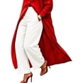 thumbnail image 6 of Shihyeh Women's Wide-Leg High-Waist Pants Front Seam Pocket Tailored Dressy, 6 of 6