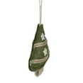thumbnail image 3 of Northlight 4.5" Green Tree Shaped Plush Christmas Ornament, 3 of 4