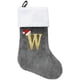thumbnail image 1 of HOME'S FRIEND Christmas Stockings with Letters, 18 Inch Plush Monogram Christmas Stockings,Name Initial Large Embroidered Stockings,Christmas Tree Dec, 1 of 4