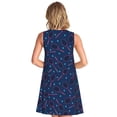 thumbnail image 2 of Bixox Robe Sans Manches à Imprimé Raquette de Tennis pour Femmes avec Poches, Robe Décontractée Longueur Genou pour l'Été-Grand, 2 of 7