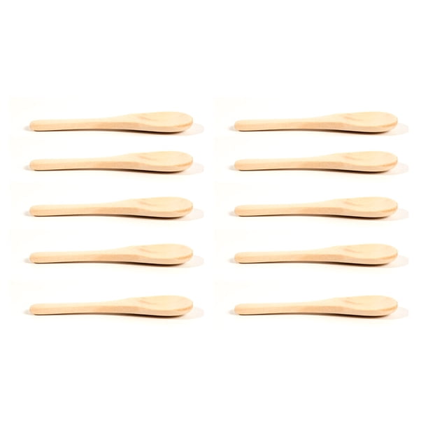 Matsuzay Paquete de 10 cucharas de pequeñas, utensilios de comedor para niños, cucharadita de miel, condimentos de cocina para condimentos de Mostrada tipo 12 Matsuzay HA059797-12B