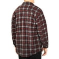 thumbnail image 4 of Visive Mens Flannel Jacket Shirt Big And Tall Heavy Button Down Thermal Lined, 4 of 6