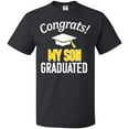 thumbnail image 3 of Inktastic Congrats My Son Graduated with Cap T-Shirt, 3 of 5