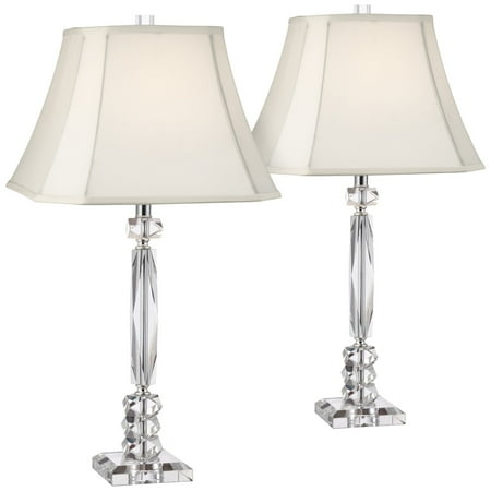 Vienna Full Spectrum Mitzie Column Cut Crystal Table Lamp Set Of 2 Vienna Full Spectrum Mitzie Column Cut Crystal Table Lamp Set Of 2