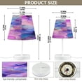 thumbnail image 3 of Beautiful Spring Flowers Desk Lamp LED Table Nightstand Lamps with 3 Color Temperatures for Home Bedroom Living Room Decor 8x12, 3 of 8