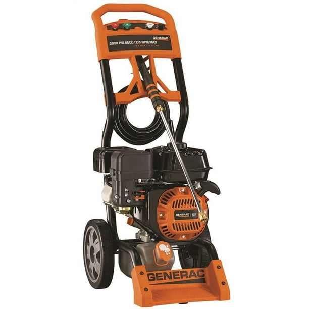 Generac 3100 PSI GPM Electric Start Gas Pressure Washer Kit With