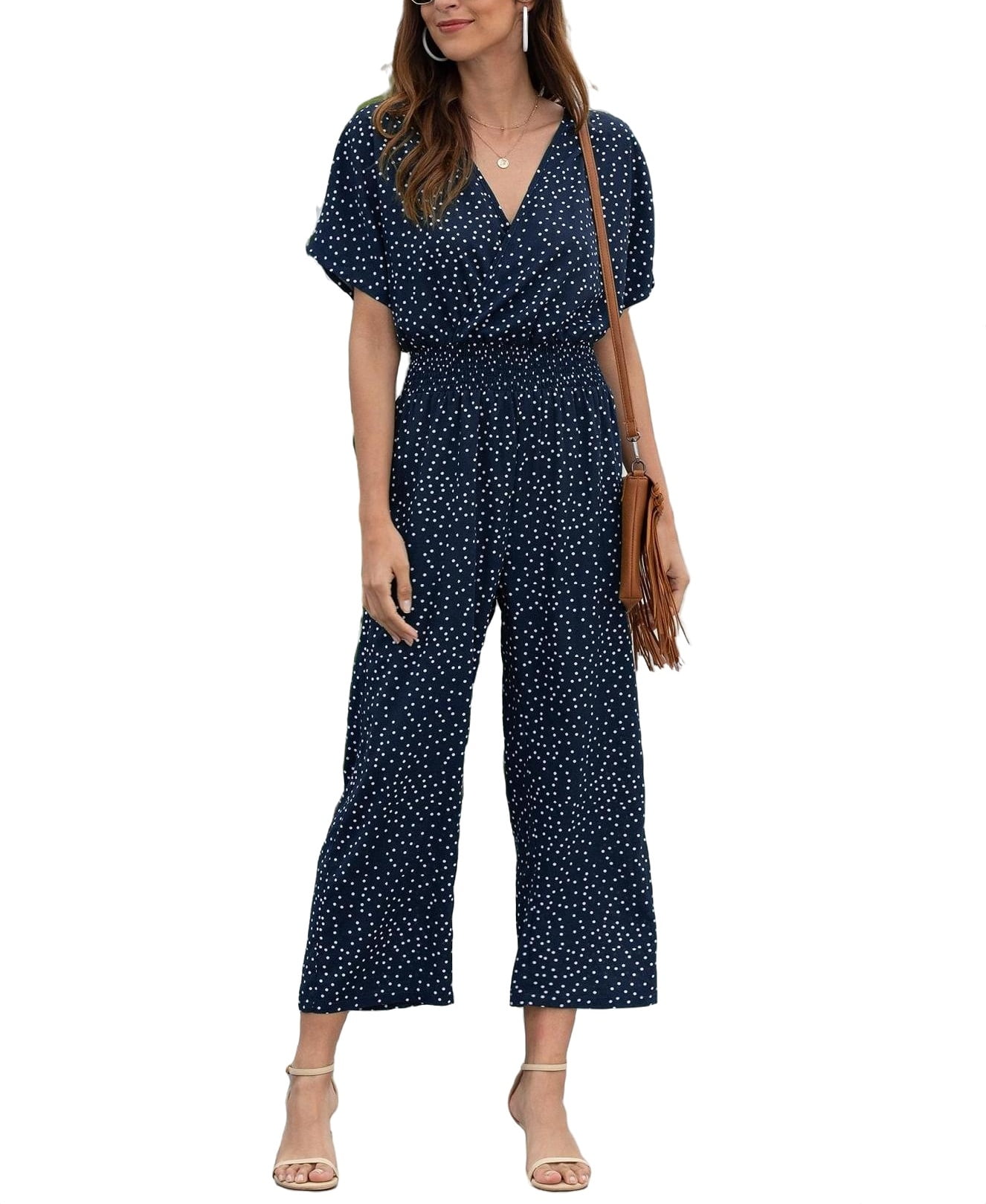 Black dotted Jumpsuit