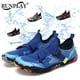 thumbnail image 2 of Zapatos acuáticos de playa para hombre y mujer, zapatos de agua de drenaje, sandalias para nadar descalzos, zapatos para caminar de secado rápido, zapatillas para pescar y surfear, 2 of 5