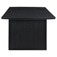 thumbnail image 6 of Brookmead 100-inch Extension Leaf Dining Table Black, 6 of 14