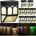 thumbnail image 2 of Kanstar Color Changing Solar Powered Mount Light, (4 Pack), 2 of 8